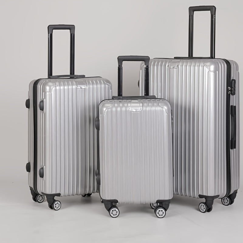 Set Valigie YSTYLE 3 Pezzi - Trolley ABS Antigraffio con Ruote Silenziose 360°