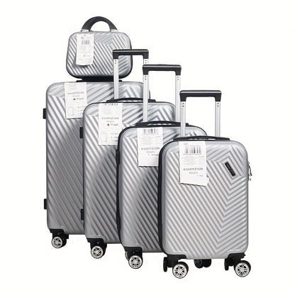 Set Valigie YSTYLE 5 Pezzi - Trolley Leggero con Ruote Silenziose e Lucchetto TSA
