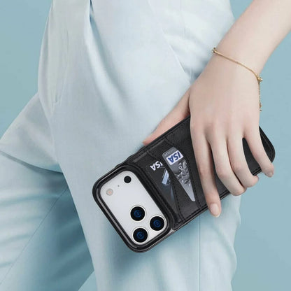 Custodia Portafoglio iPhone in Pelle Premium | Slot Carte e Protezione Antiurto