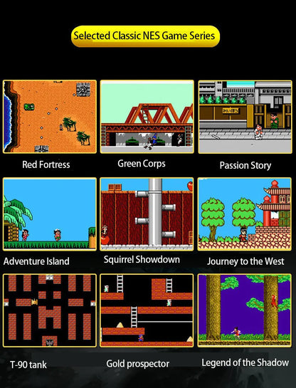 Console per videogiochi X7/X7Plus, portatile, retrò, oltre 10.000 giochi, controller doppio joystick con 4,3/5,1 pollici