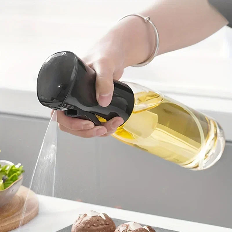 Spray Olio d'Oliva Premium - Dispenser Nebulizzatore 300ml per Cucina, BBQ e Campeggio