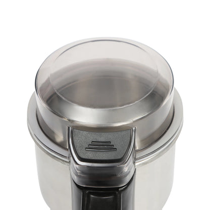 Macinacaffè Elettrico 300W, Macina Cereali e Spezie da 500ml con Cucchiaio e Spazzola, Base Antiscivolo per Casa e Snack Bar