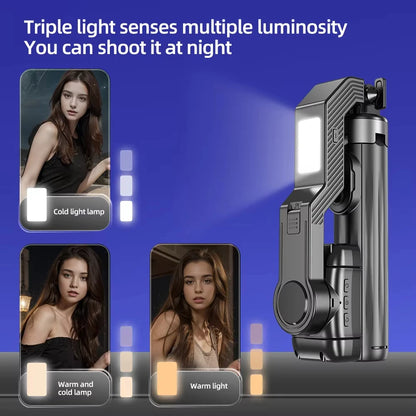 Handheld Gimbal Stabilizer Smartphone Camera Stabilizer Selfie Stick Tripod Stand Wireless Remote for IPhone Android