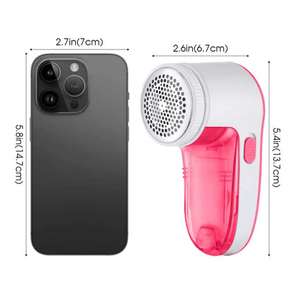 Electric Hair Remover Fabric Shaver Portable Hair Ball Trimmer Remover (Not Included (2*AA) ）