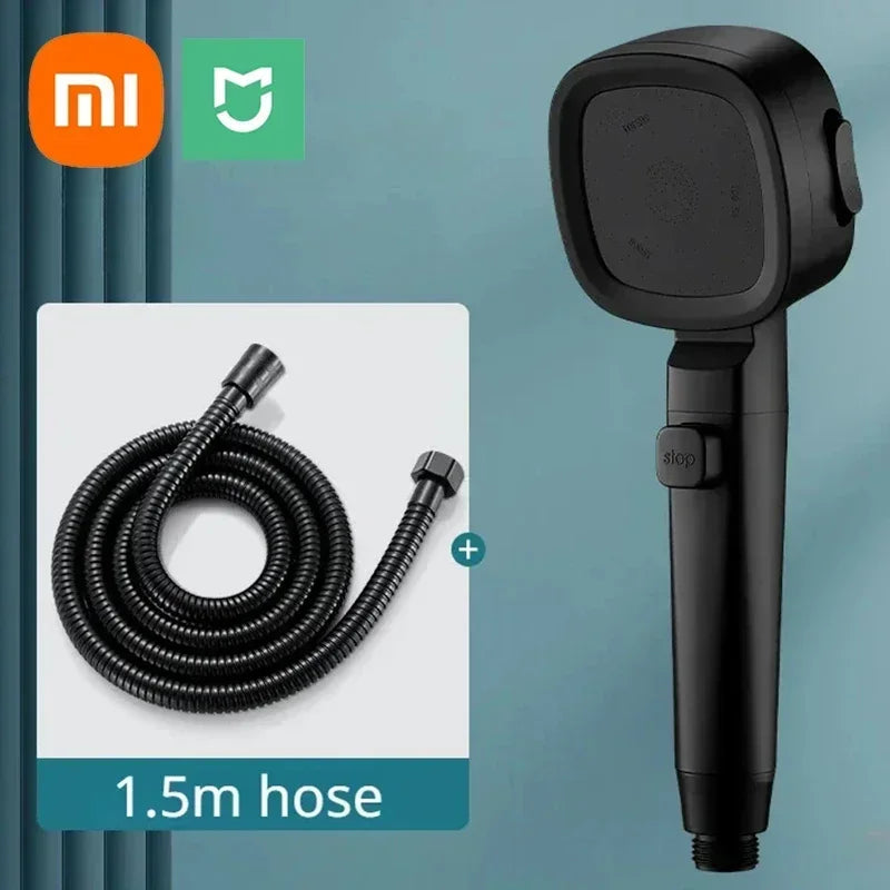 Xiaomi Soffione doccia ad alta pressione Soffioni doccia regolabili a 3 modalità Set Bagno intelligente 2026 Nuovi accessori doccia Mijia regolabili