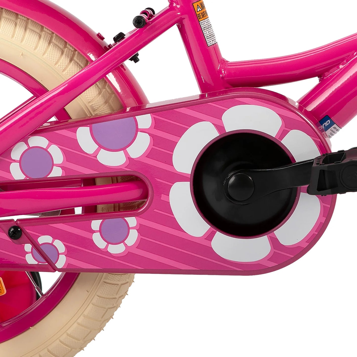 HILAND Girls Bike for Toddlers and Kids Ages 2-7 Years Old, 12 14 16 Inch Kids Bike for Boy and Girl with Training Wheels Basket