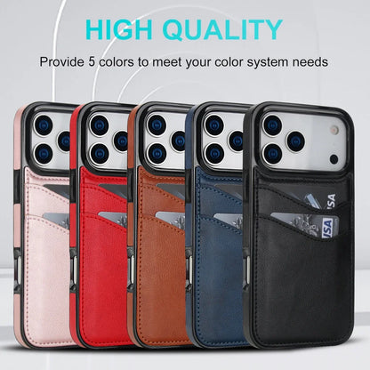 Custodia Portafoglio iPhone in Pelle Premium | Slot Carte e Protezione Antiurto