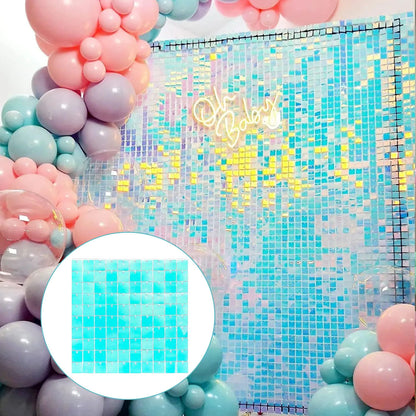 (Copy) Tende Decorative Oro Nero 2 Pezzi - Frangia Foil Metallico per Feste Laurea 2026 Compleanno Matrimonio