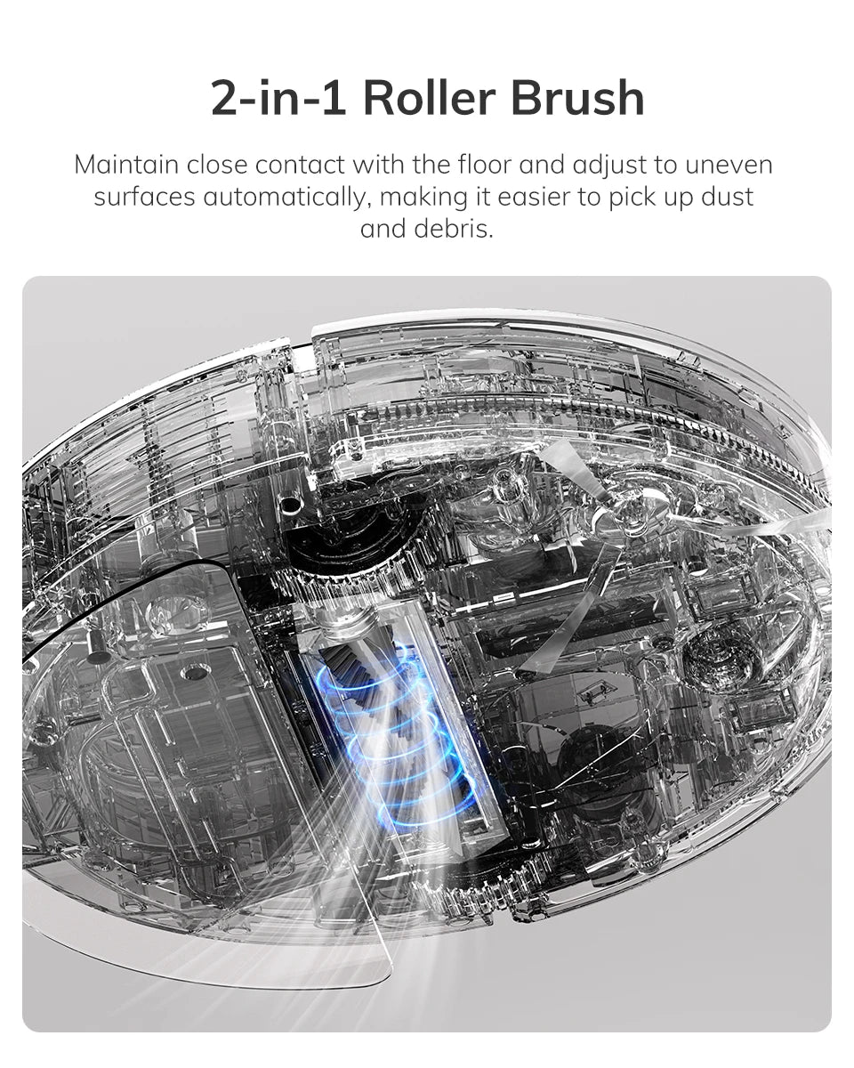 ILIFE A30 PRO 5000Pa Suction, Robot Vacuum and Mop Combo, Self emptying, 60 day capacity,  App/remote , 180 minute running time