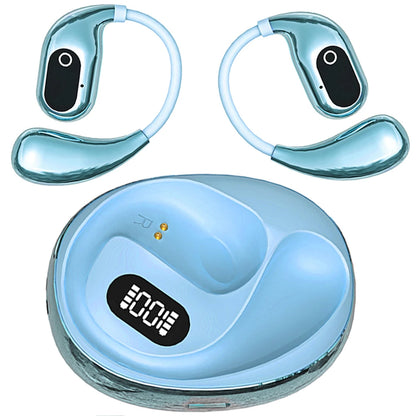 AI Intelligent Translator Earbuds Bluetooth-Compatible 5.3 Translation Earphones Open Ear Headphones for Sports Business Travel