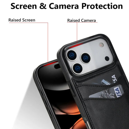 Custodia Portafoglio iPhone in Pelle Premium | Slot Carte e Protezione Antiurto