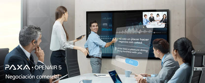 PAXA Openair5 AI Inteligente Inalámbrico Bluetooth 5.4 Headphones Alto Sonido Music Gaming Earphones HD Call AI Translation