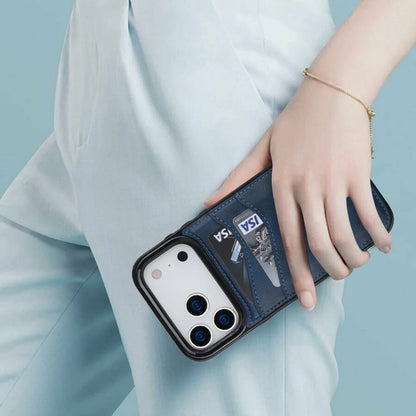 Custodia Portafoglio iPhone in Pelle Premium | Slot Carte e Protezione Antiurto