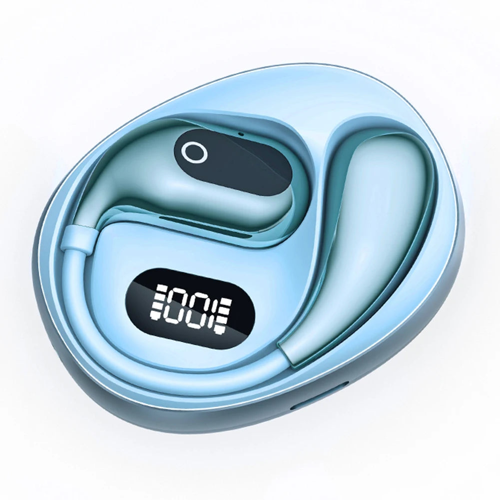 AI Intelligent Translator Earbuds Bluetooth-Compatible 5.3 Translation Earphones Open Ear Headphones for Sports Business Travel