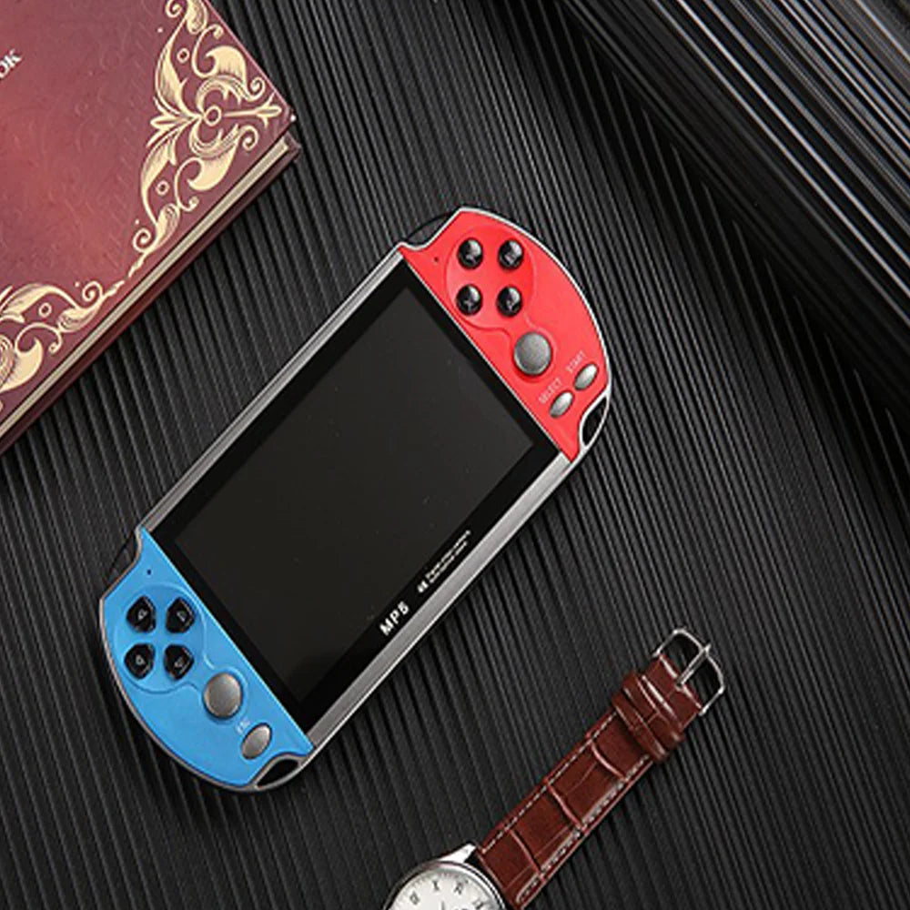 Console per videogiochi X7/X7Plus, portatile, retrò, oltre 10.000 giochi, controller doppio joystick con 4,3/5,1 pollici