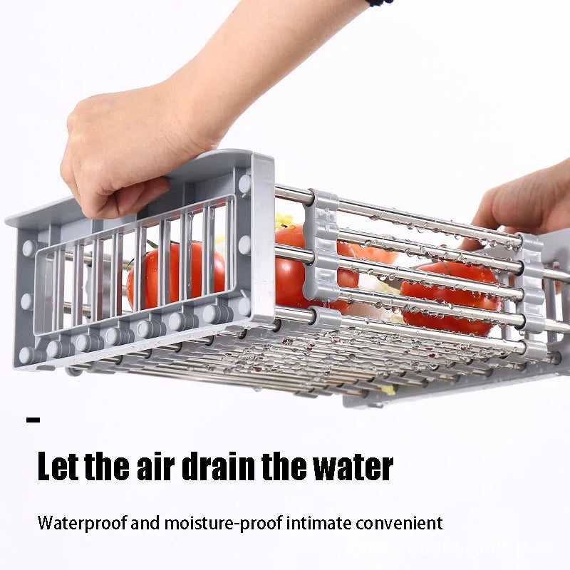 Scolapiatti Scalabile da Lavello - Organizer Cucina Multi-livello Salva Spazio per Piatti e Stoviglie