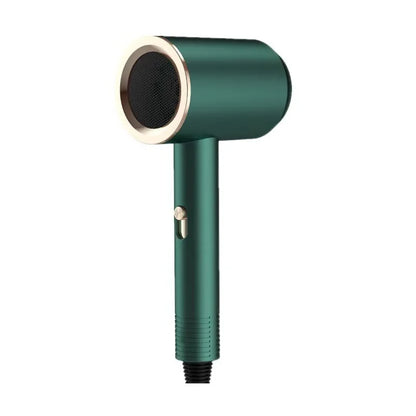 Asciugacapelli ad alta potenza per uso domestico con aria fredda e calda, luce blu, ioni negativi, dormitorio per studenti, senza danni ai capelli