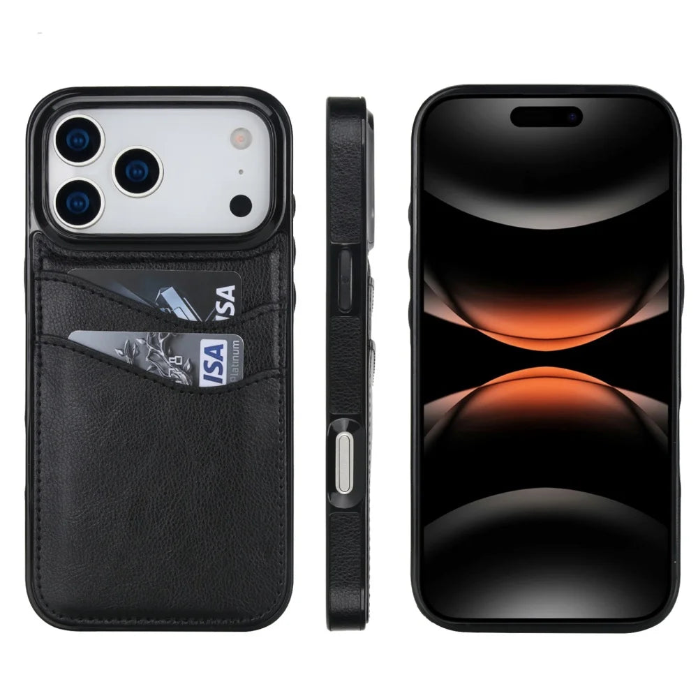 Custodia Portafoglio iPhone in Pelle Premium | Slot Carte e Protezione Antiurto