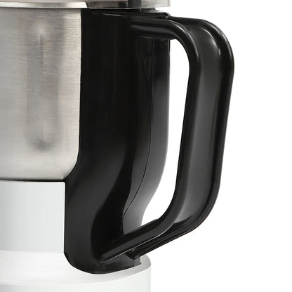 Macinacaffè Elettrico 300W, Macina Cereali e Spezie da 500ml con Cucchiaio e Spazzola, Base Antiscivolo per Casa e Snack Bar