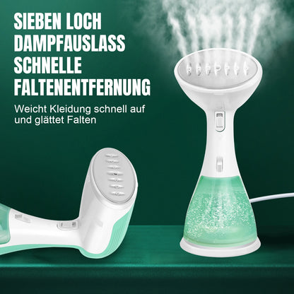 BRIEFNESS 2000W Handheld Steamer for Clothes, 30s Heat-up, Portable Garment Wrinkle Remover, Travel/Home Use, Fast Steam Iron