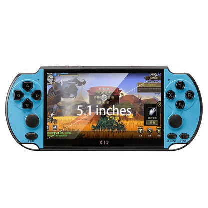 Console per videogiochi X7/X7Plus, portatile, retrò, oltre 10.000 giochi, controller doppio joystick con 4,3/5,1 pollici