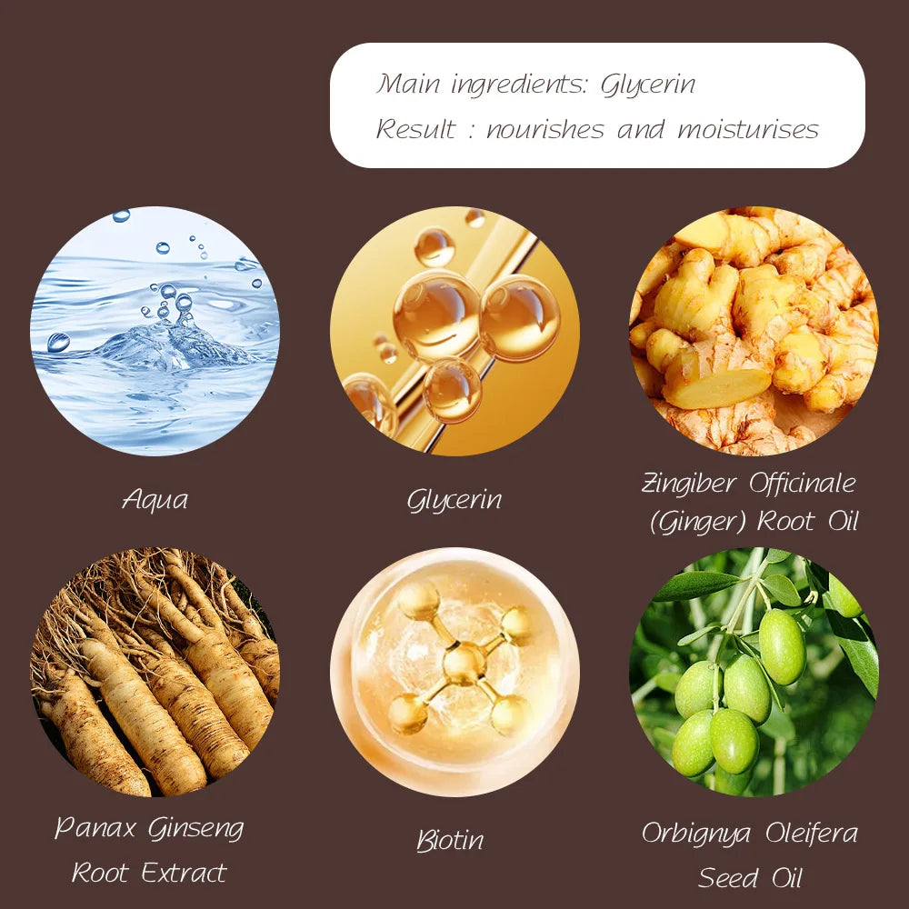 Shampoo Colorante 3 in 1 con Estratto di Zenzero - Castano Naturale 100ml