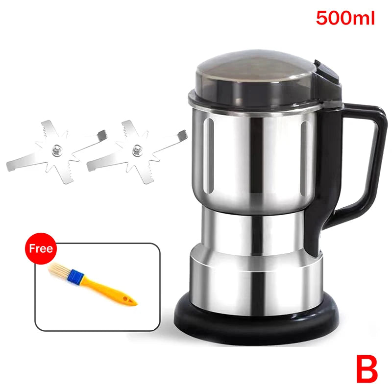 Macinacaffè Elettrico 300W Multifunzione - Macina Caffè Spezie Cereali Noci