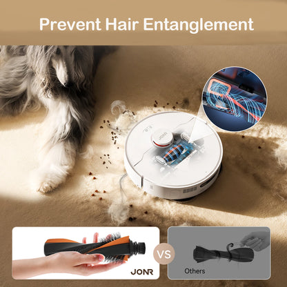 Robot Aspirapolvere JONR P20 Pro - Lavaggio e Aspirazione 8000Pa con Stazione Autopulente