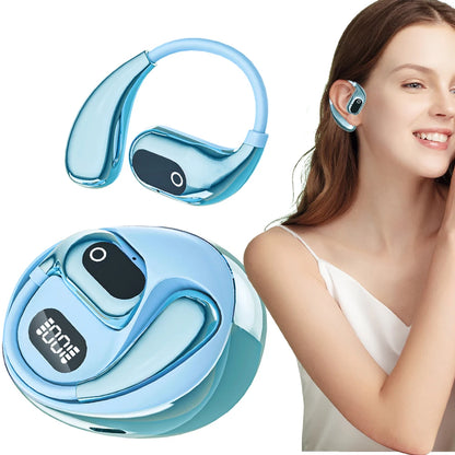 AI Intelligent Translator Earbuds Bluetooth-Compatible 5.3 Translation Earphones Open Ear Headphones for Sports Business Travel