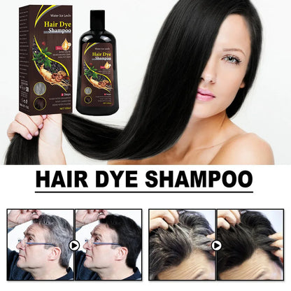 Shampoo Colorante 3 in 1 con Estratto di Zenzero - Castano Naturale 100ml