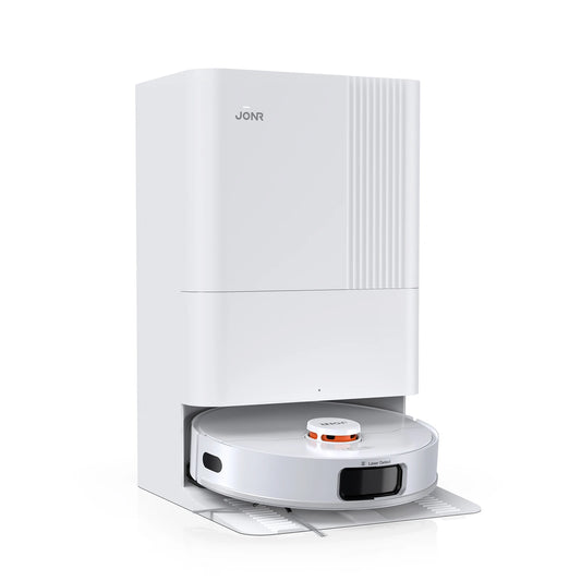 Robot Aspirapolvere JONR P20 Pro - Lavaggio e Aspirazione 8000Pa con Stazione Autopulente