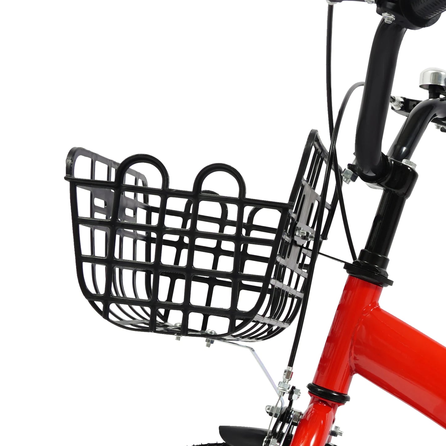 12 Inches Children's Bicycle with Training Wheels, Bottle Holder, Basket| Blue/Red/Pink Kids Bike for 2-5 Years