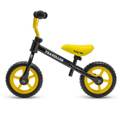 Baby Mix Traveller Balance Bike for Kids 3+ Years - Steel Frame Training Bike