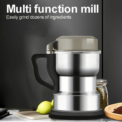 Macinacaffè Elettrico UAO 1-10L - Macina Caffè, Spezie, Noci e Cereali in Acciaio Inox 304