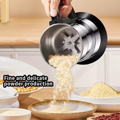 Macinacaffè Elettrico UAO 1-10L - Macina Caffè, Spezie, Noci e Cereali in Acciaio Inox 304