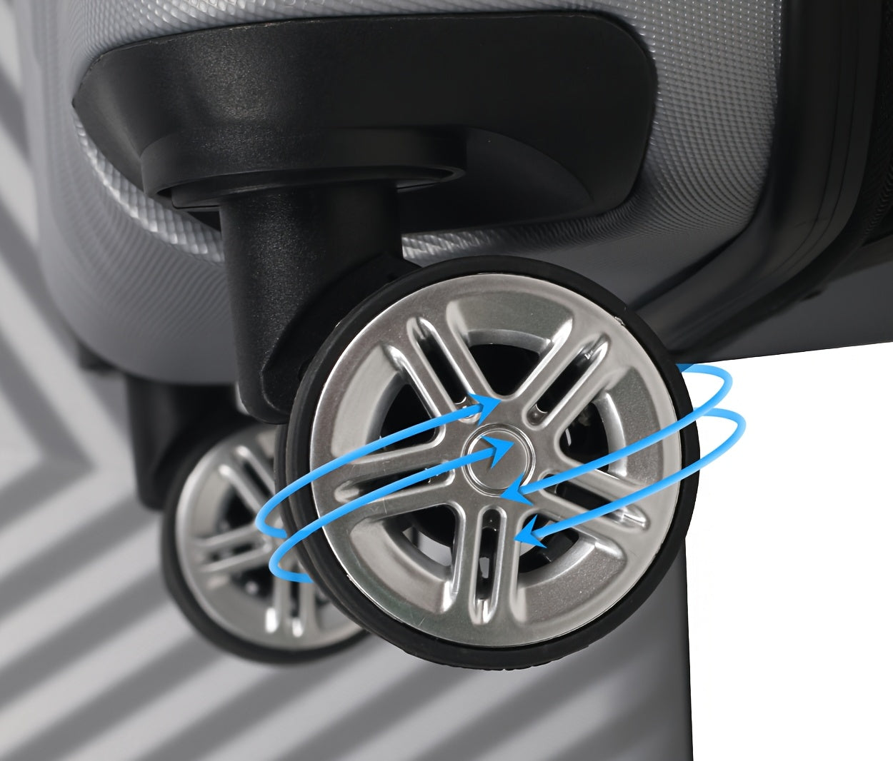 Set Valigie YSTYLE 5 Pezzi - Trolley Leggero con Ruote Silenziose e Lucchetto TSA