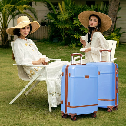 Set Valigie YSTYLE 5 Pezzi - Trolley ABS+PC con Ruote Silenziose e Lucchetto TSA