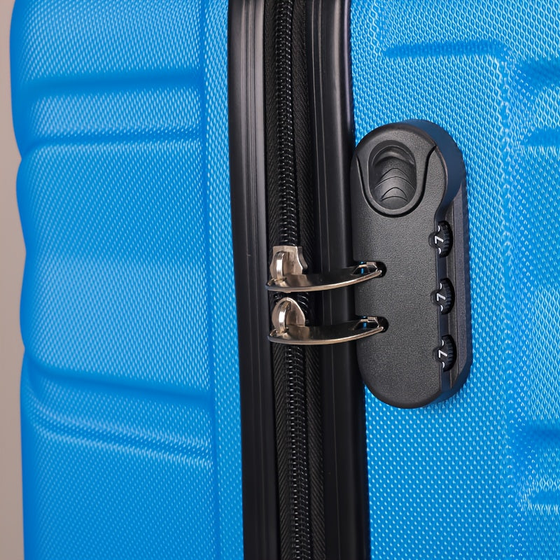 Set Valigie YSTYLE 3 Pezzi - Trolley ABS con Ruote Silenziose e Lucchetto TSA