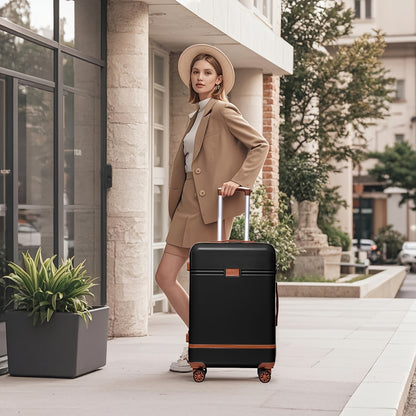 Set Valigie YSTYLE 5 Pezzi - Trolley ABS+PC con Ruote Silenziose e Lucchetto TSA